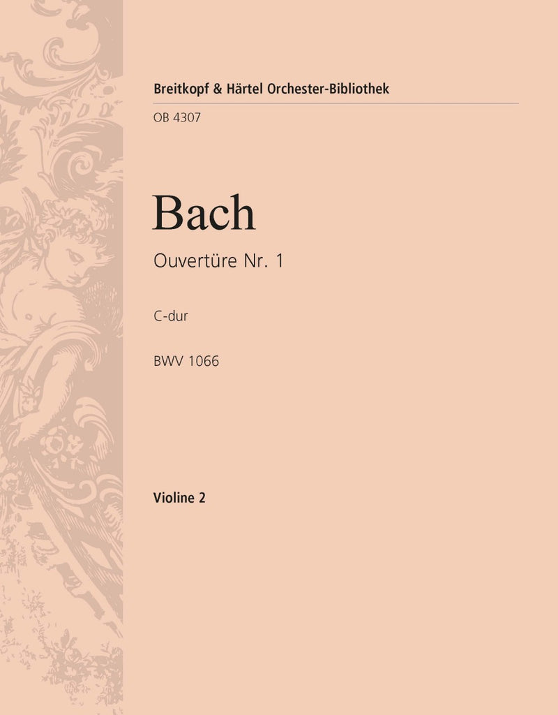 Overture (Suite) No. 1 in C major BWV 1066 [violin 2 part]