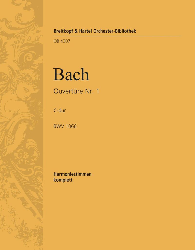 Overture (Suite) No. 1 in C major BWV 1066 [wind parts]