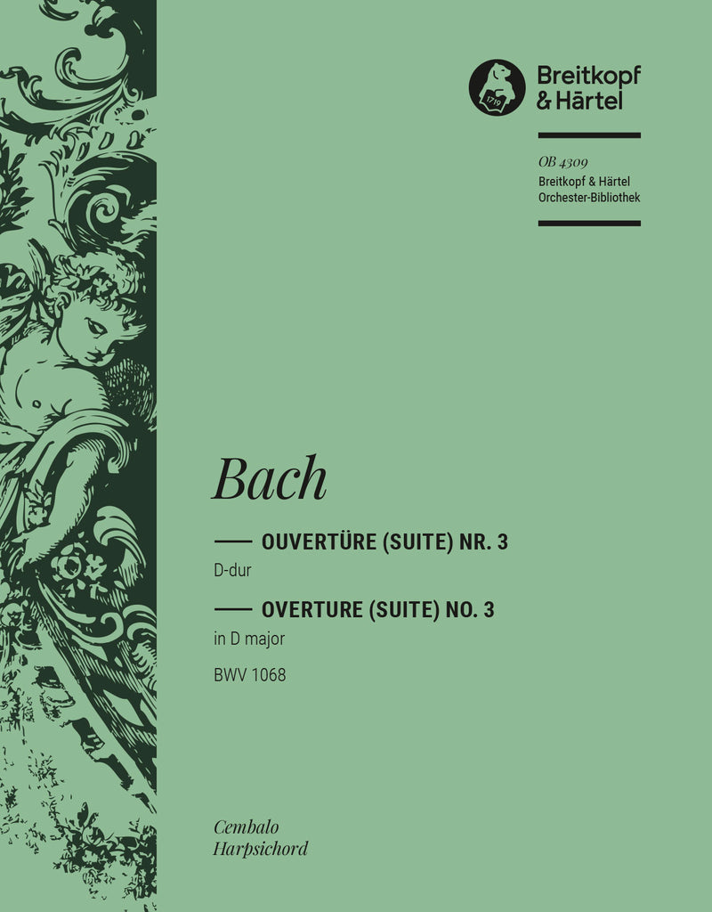 Overture (Suite) No. 3 in D major BWV 1068 [harpsichord/piano part]