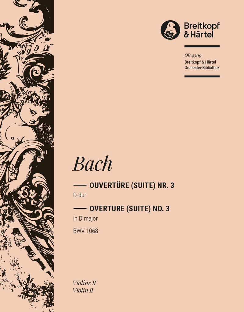 Overture (Suite) No. 3 in D major BWV 1068 [violin 2 part]