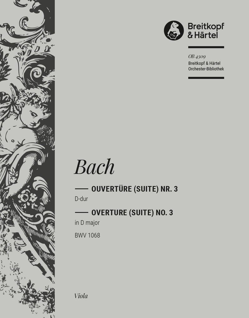 Overture (Suite) No. 3 in D major BWV 1068 [viola part]