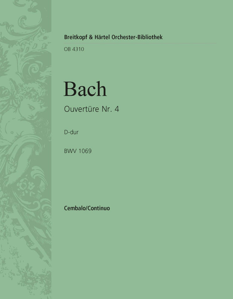 Overture (Suite) No. 4 in D major BWV 1069 [harpsichord/piano part]