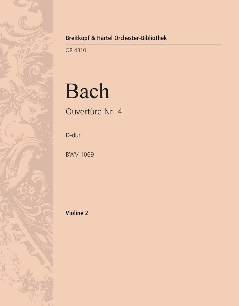 Overture (Suite) No. 4 in D major BWV 1069 [violin 2 part]