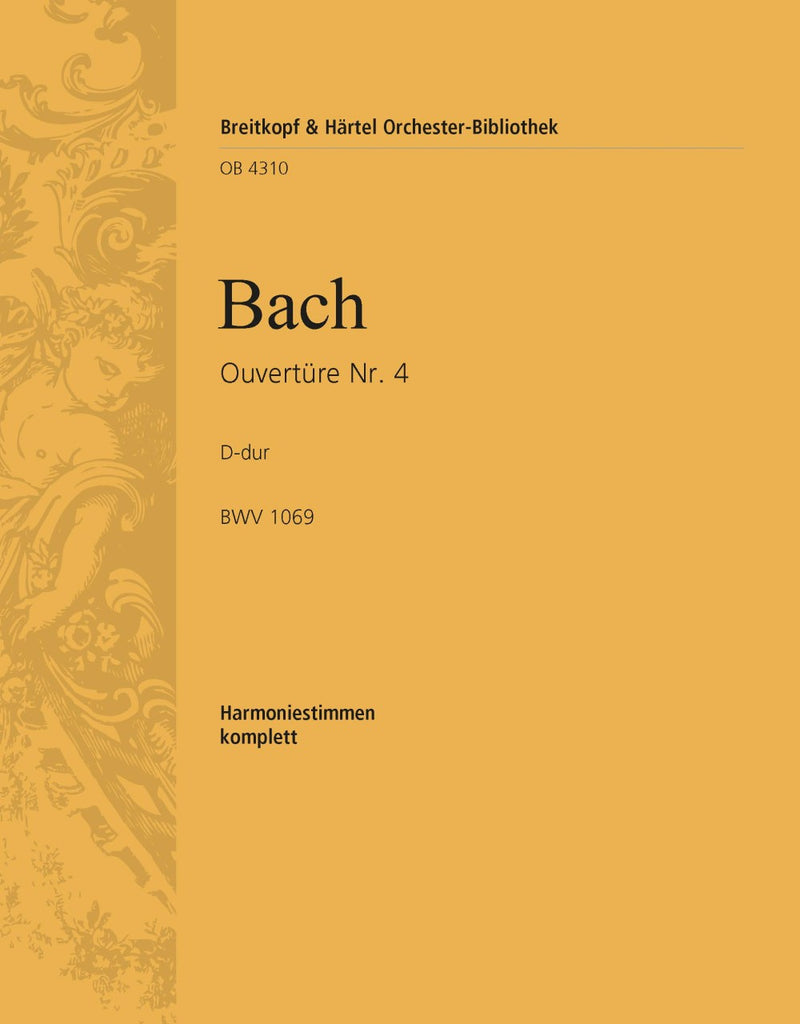 Overture (Suite) No. 4 in D major BWV 1069 [wind parts]