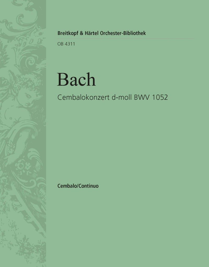 Harpsichord Concerto in D minor BWV 1052 [harpsichord/piano part]