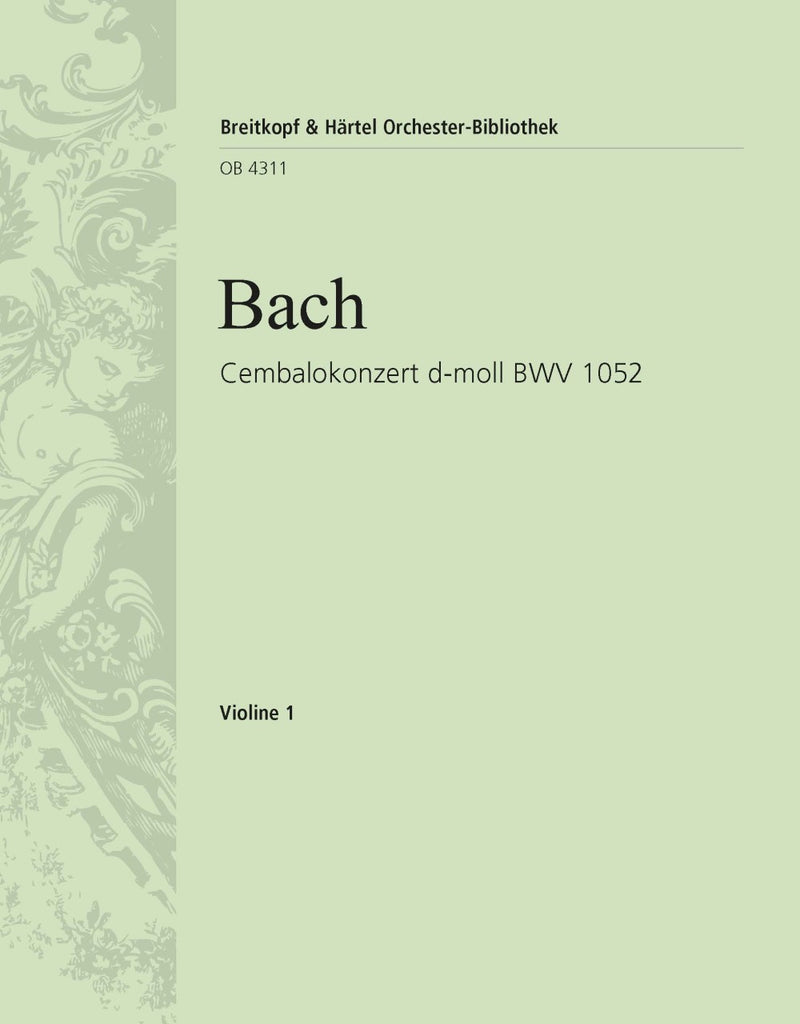 Harpsichord Concerto in D minor BWV 1052 [violin 1 part]