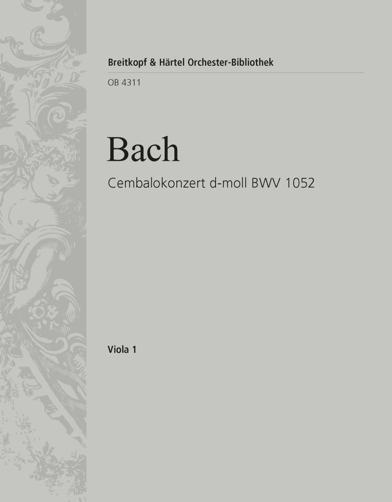 Harpsichord Concerto in D minor BWV 1052 [viola part]