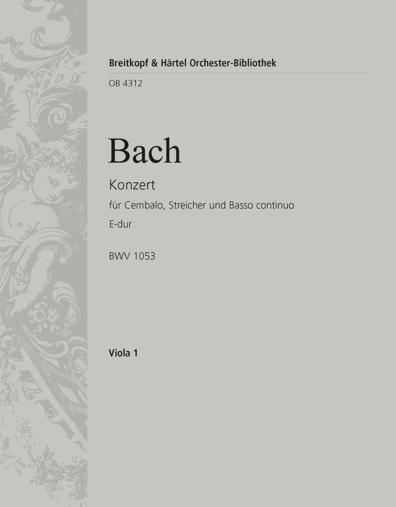 Harpsichord Concerto in E major BWV 1053 [viola part]