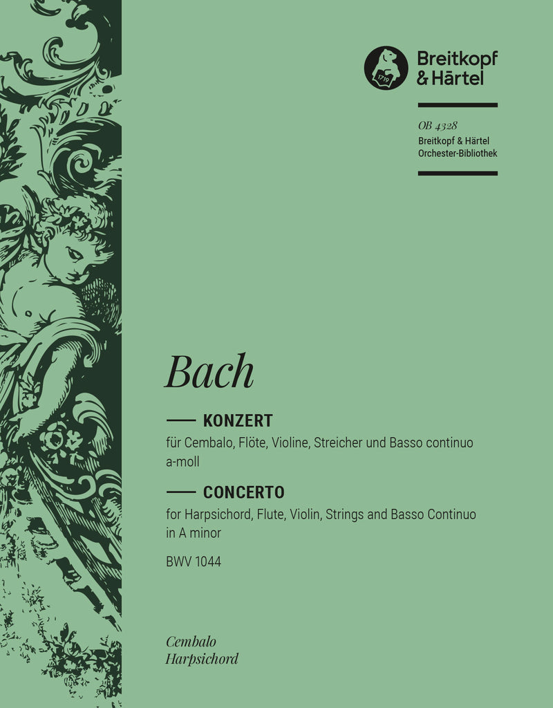 Concerto in A minor BWV 1044 [solo cemb part]