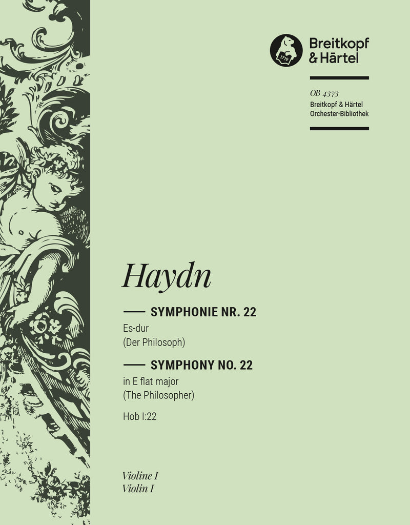 Symphony No. 22 in Eb major Hob I:22 [violin 1 part]
