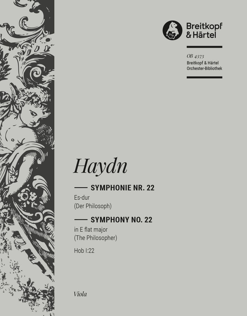 Symphony No. 22 in Eb major Hob I:22 [viola part]