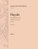 Symphony No. 45 in F minor Hob I:45 [violin 2 part]