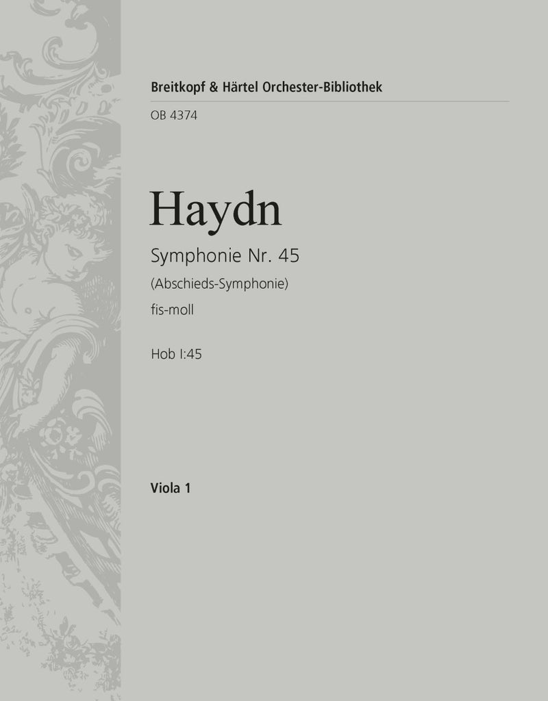 Symphony No. 45 in F minor Hob I:45 [viola part]