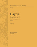 Symphony No. 45 in F minor Hob I:45 [wind parts]