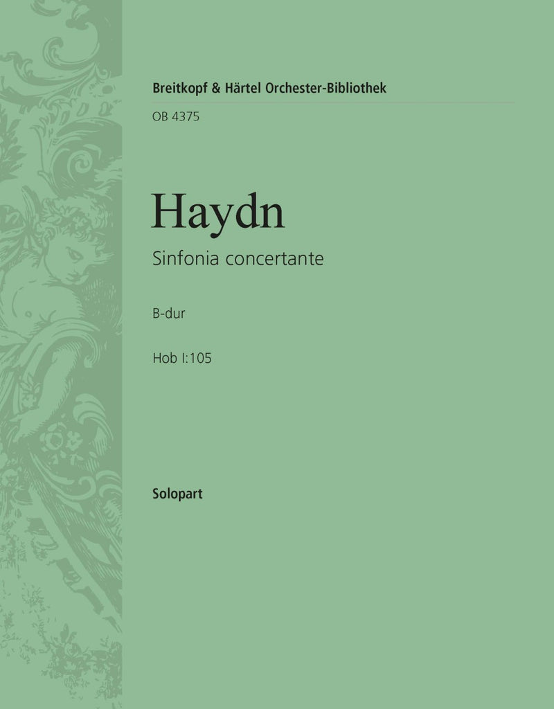 Sinfonia Concertante in Bb major Hob I:105 [solo vl part]