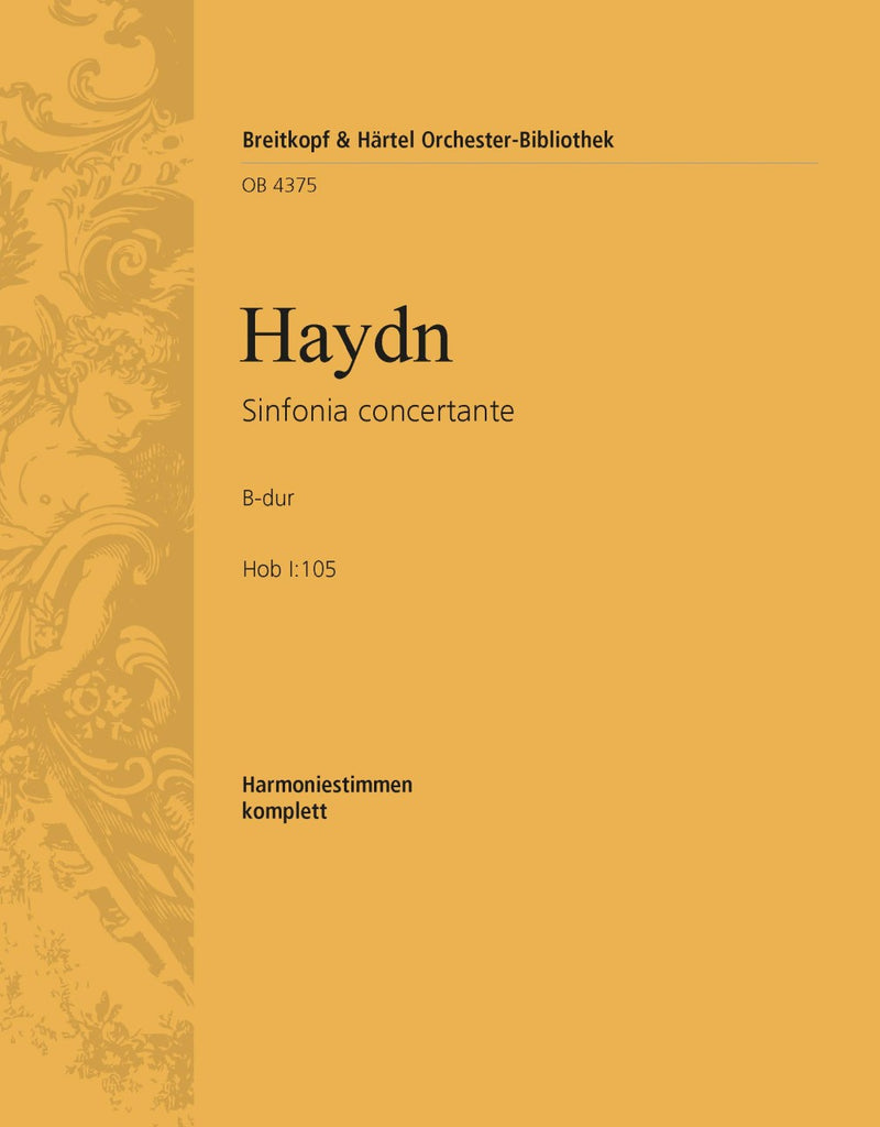 Sinfonia Concertante in Bb major Hob I:105 [wind parts]