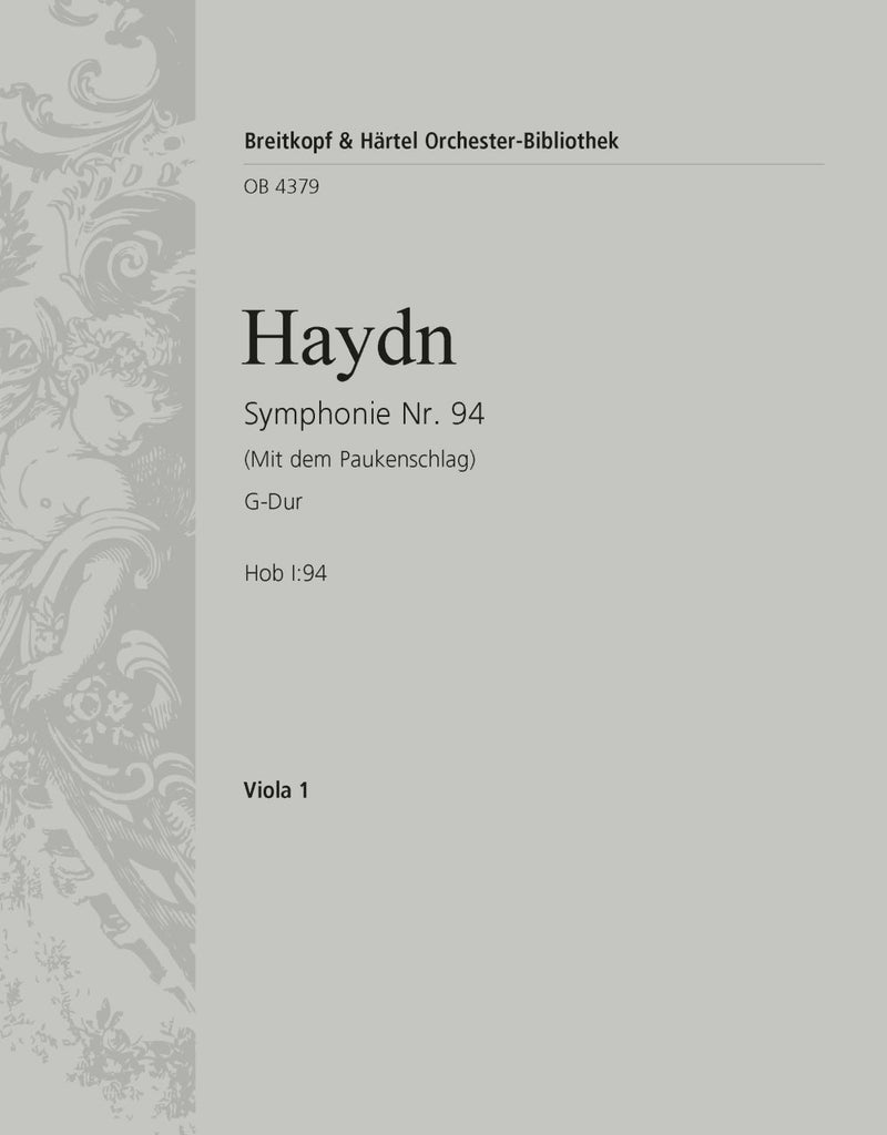 Symphony No. 94 in G major Hob I:94 [viola part]