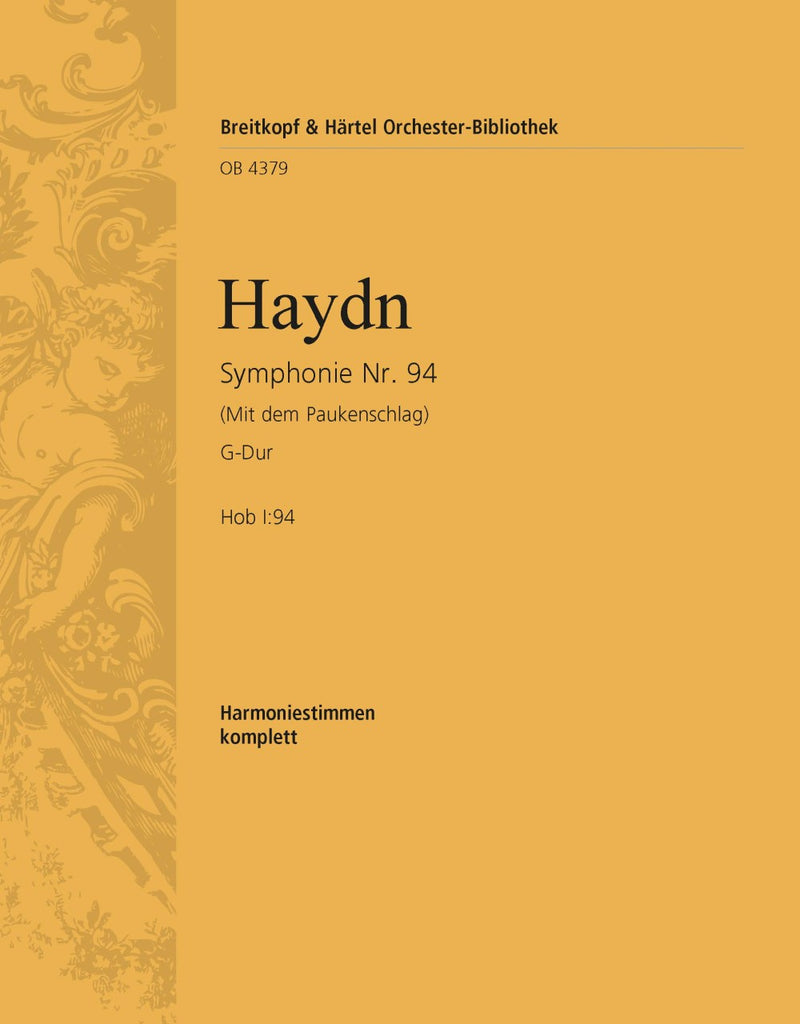 Symphony No. 94 in G major Hob I:94 [wind parts]