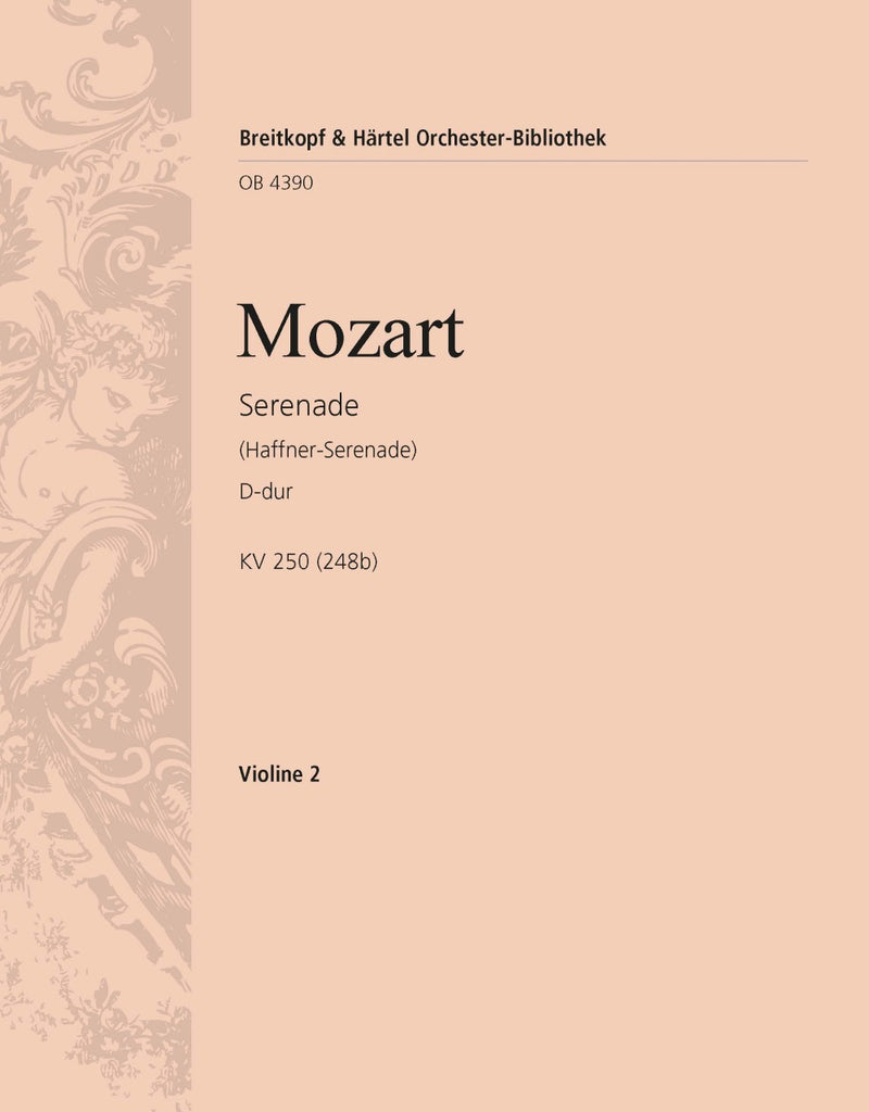 Serenade in D major K. 250 (248b) [violin 2 part]
