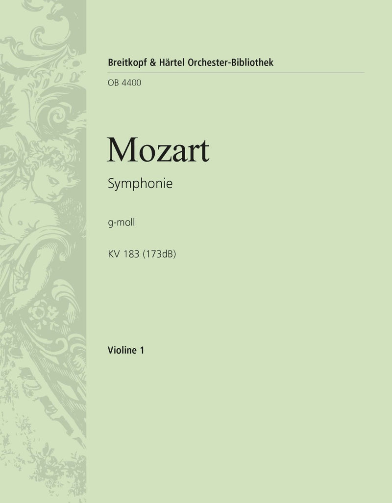 Symphony [No. 25] in G minor K. 183 (173dB) [violin 1 part]