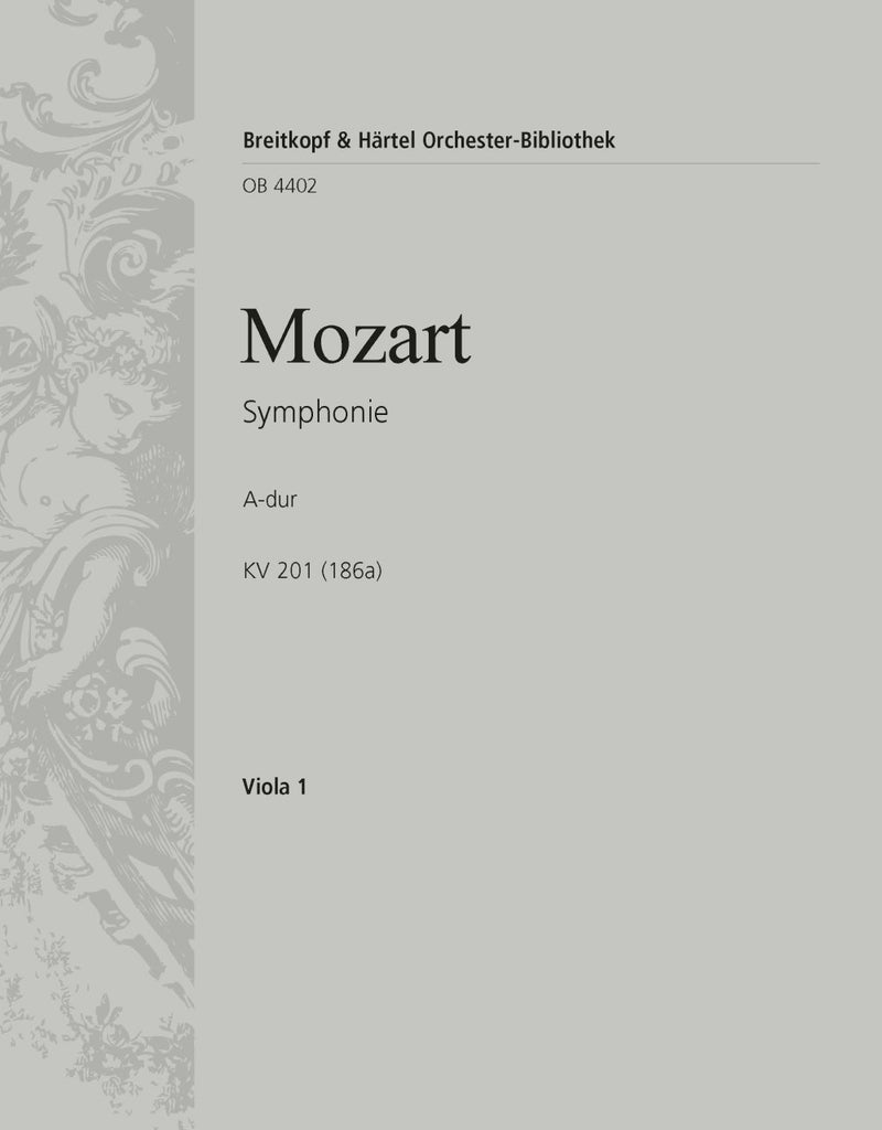 Symphony [No. 29] in A major K. 201 (186a) [viola part]