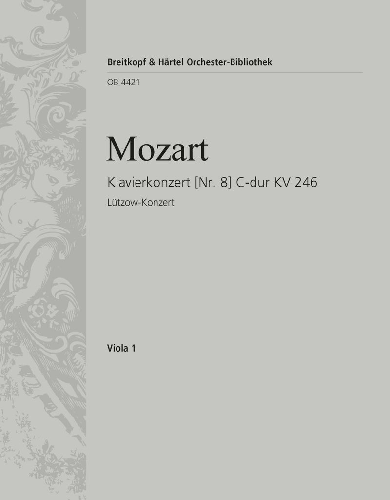 Piano Concerto [No. 8] in C major K. 246 [viola part]