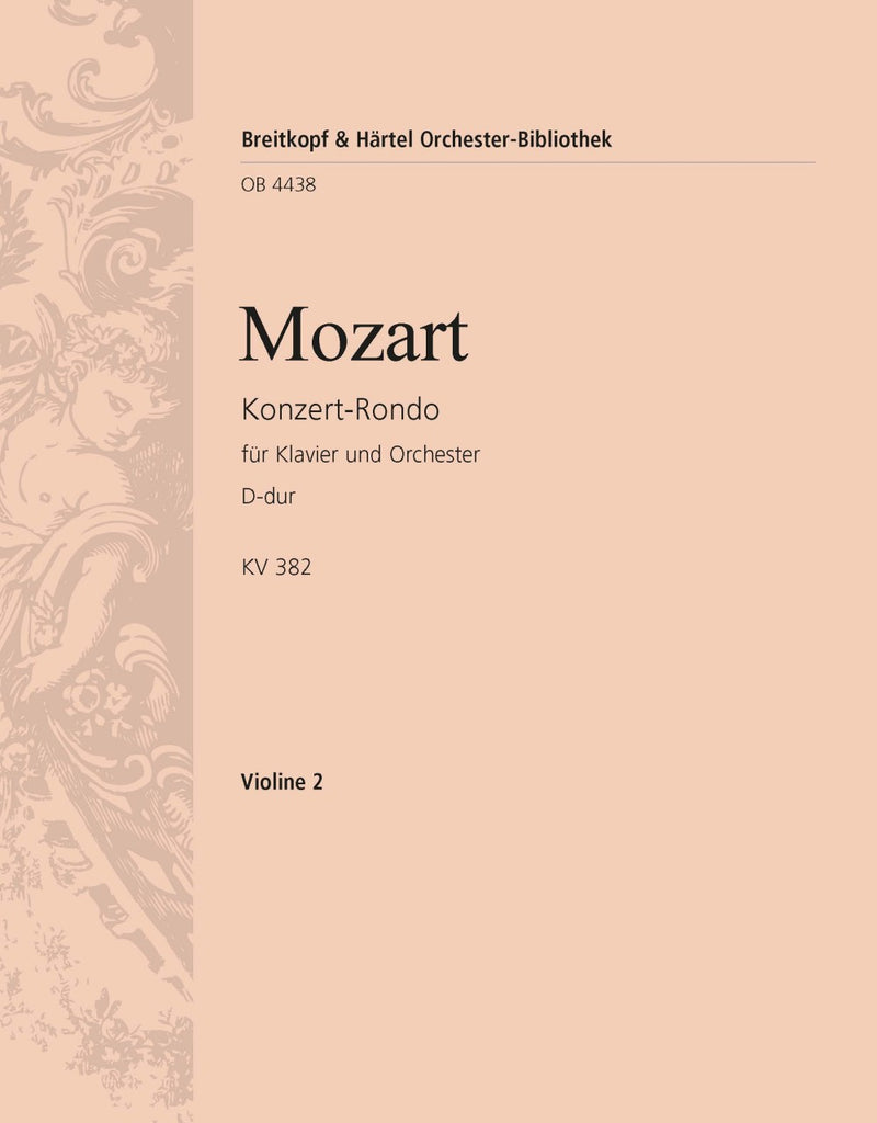 Concert Rondo in D major K. 382 [violin 2 part]