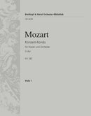 Concert Rondo in D major K. 382 [viola part]