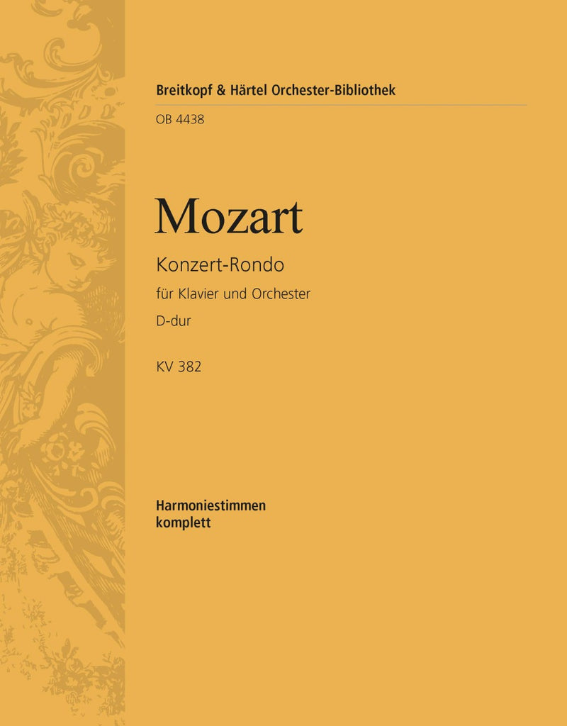 Concert Rondo in D major K. 382 [wind parts]