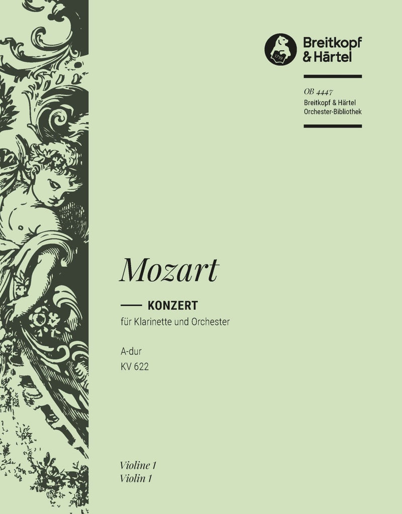 Clarinet Concerto in A major K. 622 [violin 1 part]
