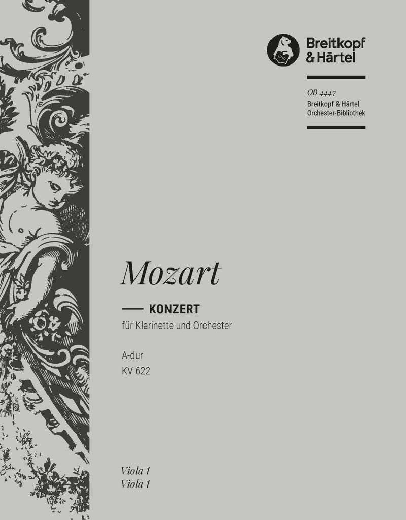 Clarinet Concerto in A major K. 622 [viola part]