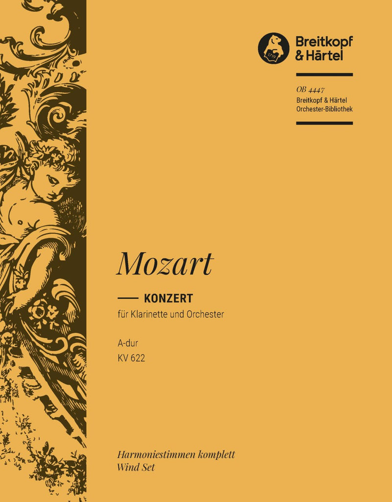 Clarinet Concerto in A major K. 622 [wind parts]