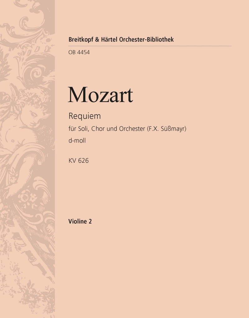 Requiem in D minor K. 626 (Süßmayr版） [violin 2 part]