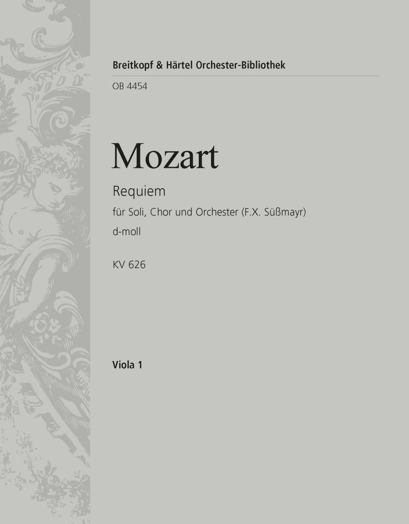 Requiem in D minor K. 626 (Süßmayr版） [viola part]