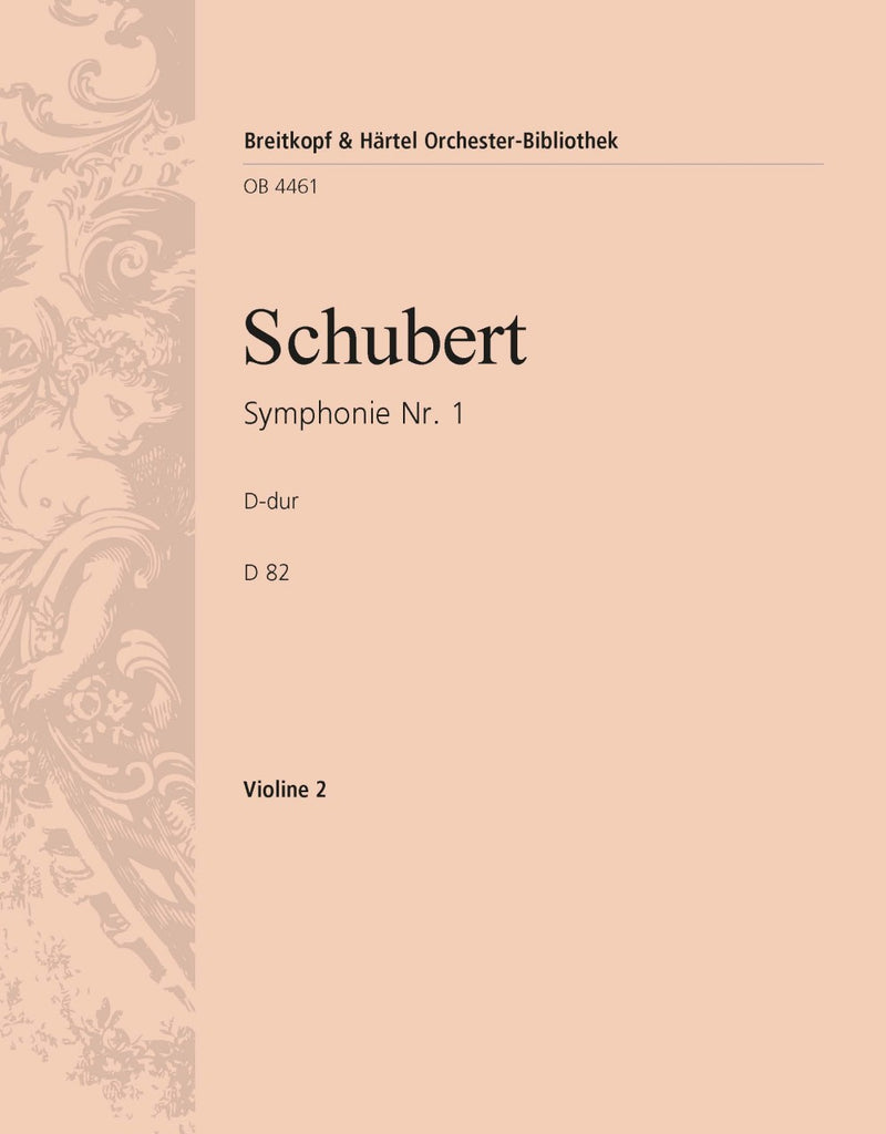 Symphony No. 1 in D major D 82 [violin 2 part]