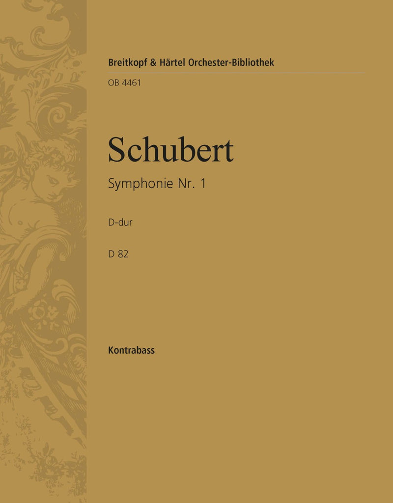 Symphony No. 1 in D major D 82 [double bass part]