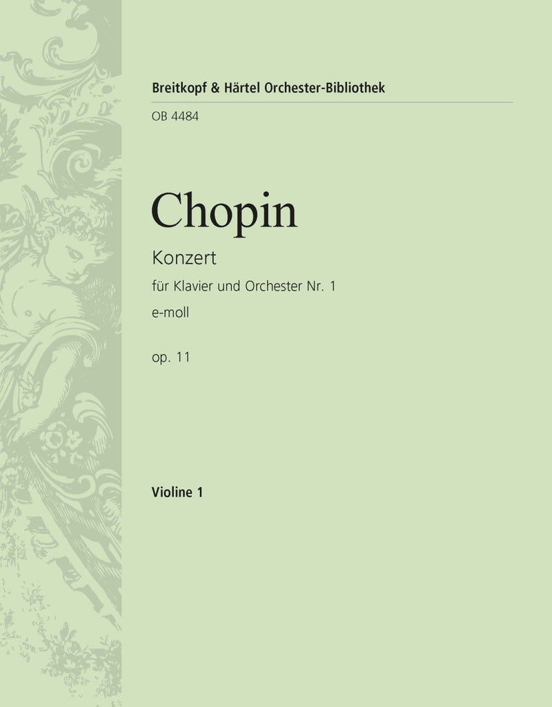 Piano Concerto No. 1 in E minor Op. 11 [violin 1 part]