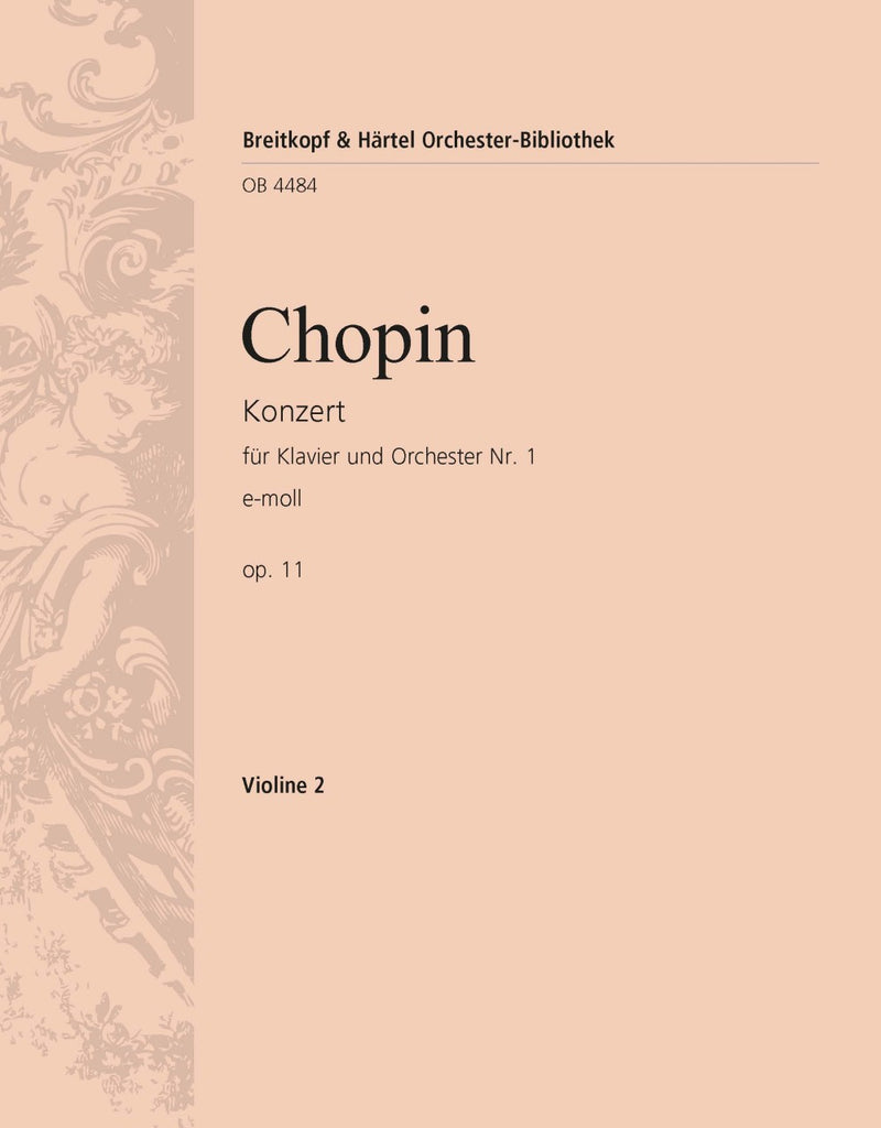 Piano Concerto No. 1 in E minor Op. 11 [violin 2 part]