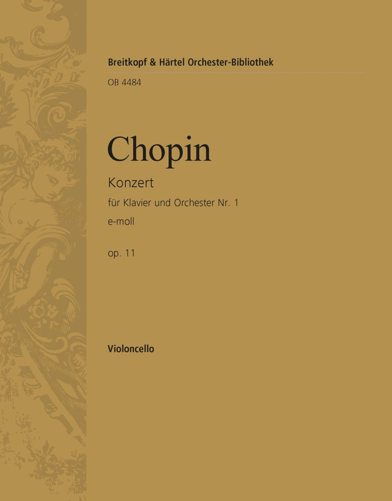 Piano Concerto No. 1 in E minor Op. 11 [violoncello part]