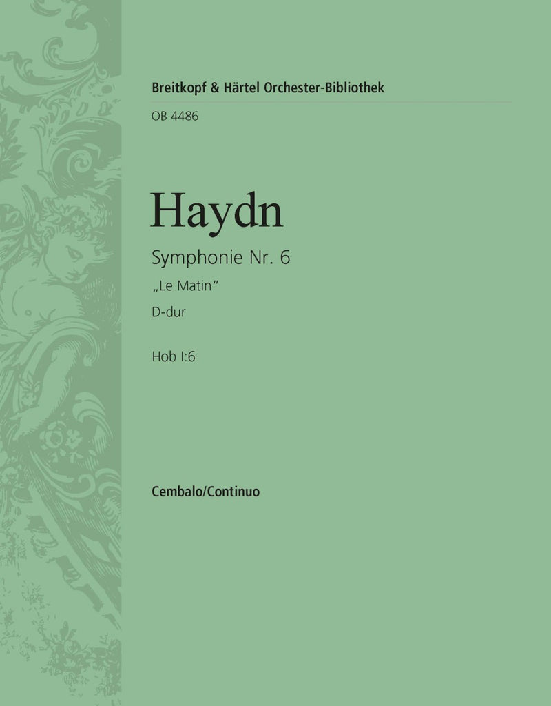 Symphony No. 6 in D major Hob I:6 [harpsichord/piano part]