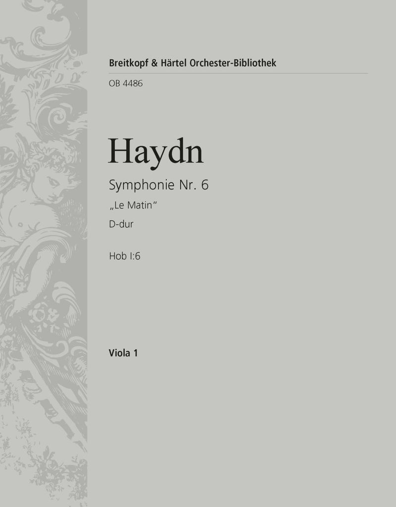 Symphony No. 6 in D major Hob I:6 [viola part]