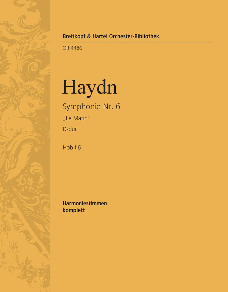 Symphony No. 6 in D major Hob I:6 [wind parts]