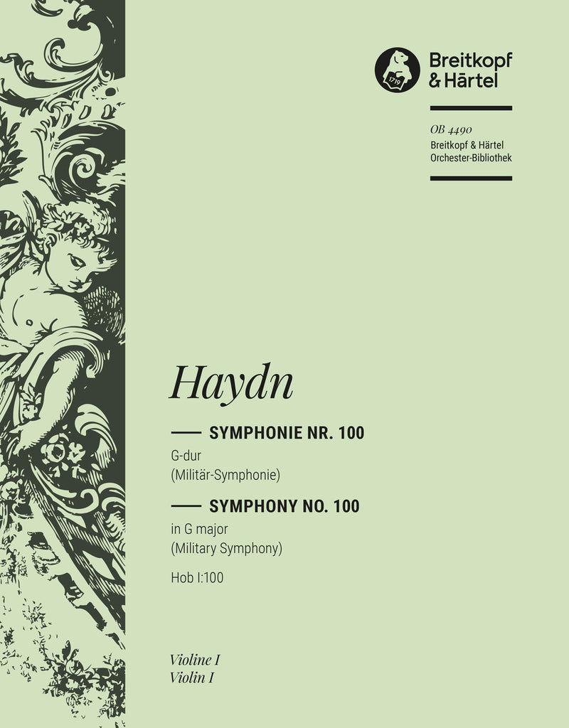 Symphony No. 100 in G major Hob I:100 [violin 1 part]