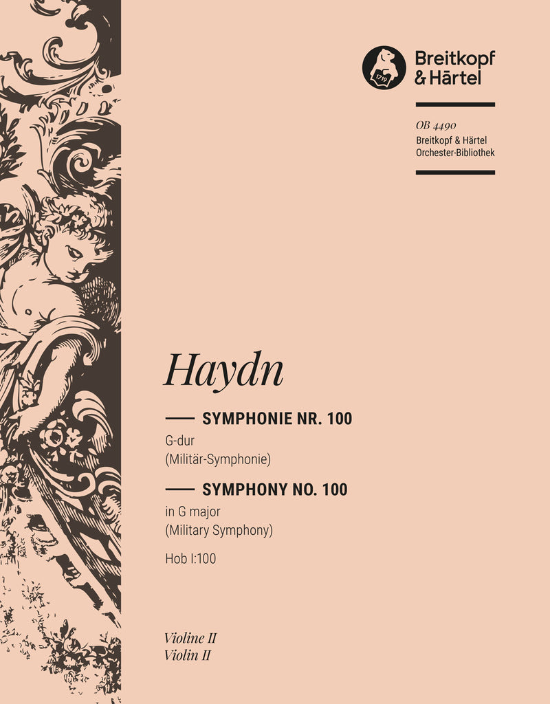 Symphony No. 100 in G major Hob I:100 [violin 2 part]