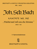 Kantate BWV 140 "Wachet auf, ruft uns die Stimme" [wind parts]