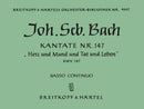 Kantate BWV 147 "Herz und Mund und Tat und Leben" [organ part]