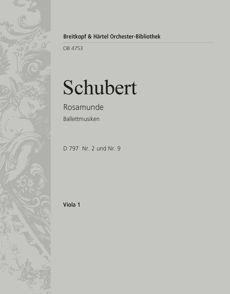 Rosamunde – Ballet Music D 797 No. 2 und No. 9 [from Op. 26] [viola part]