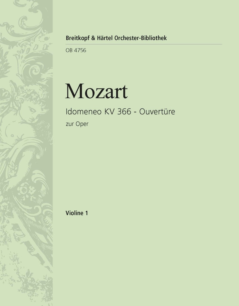 Idomeneo K. 366 – Overture [violin 1 part]