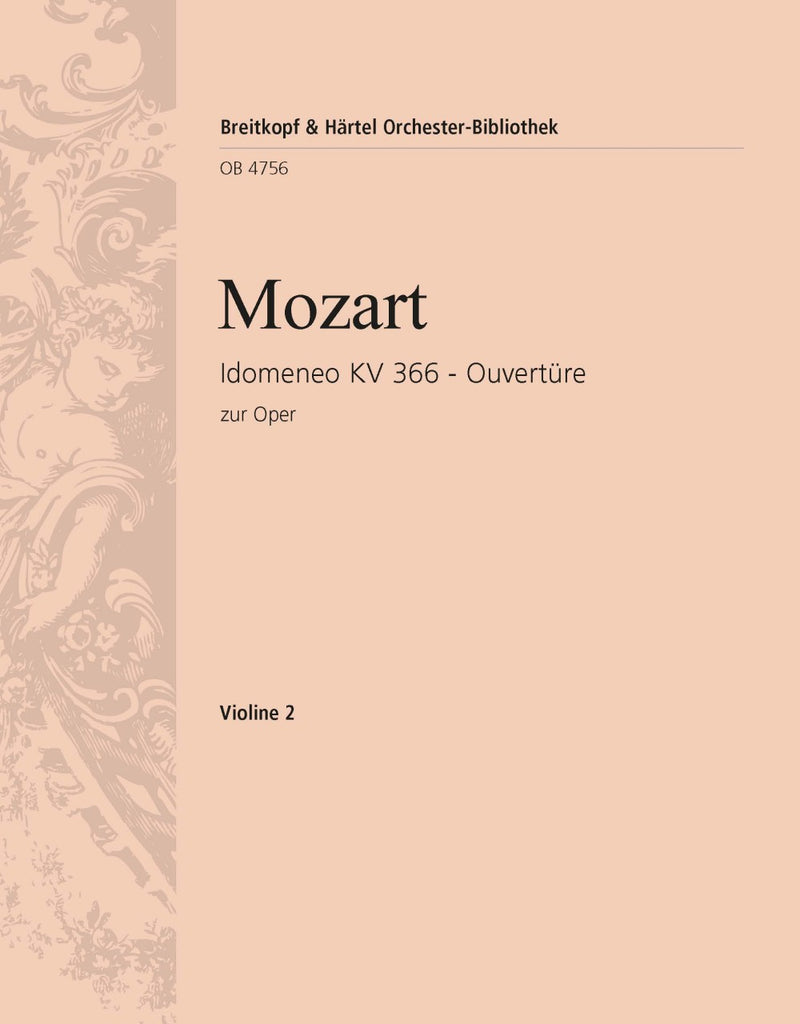 Idomeneo K. 366 – Overture [violin 2 part]