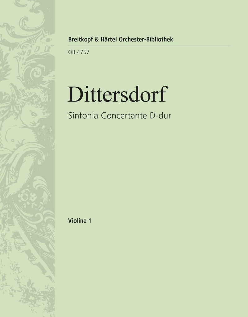 Sinfonia Concertante in D major [violin 1 part]